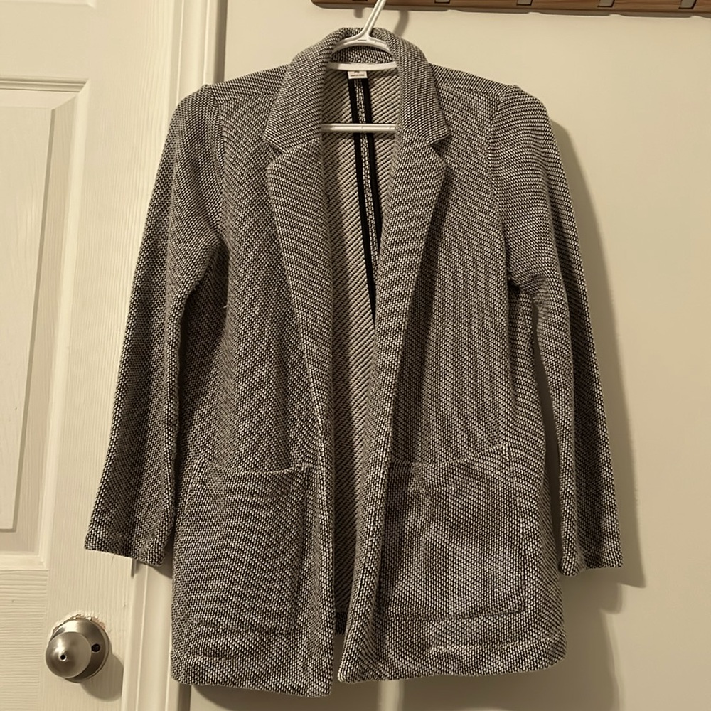 Casual blazer with 3/4 sleeve